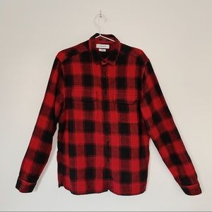 Urban Outfitters Red Vintage Flannel
